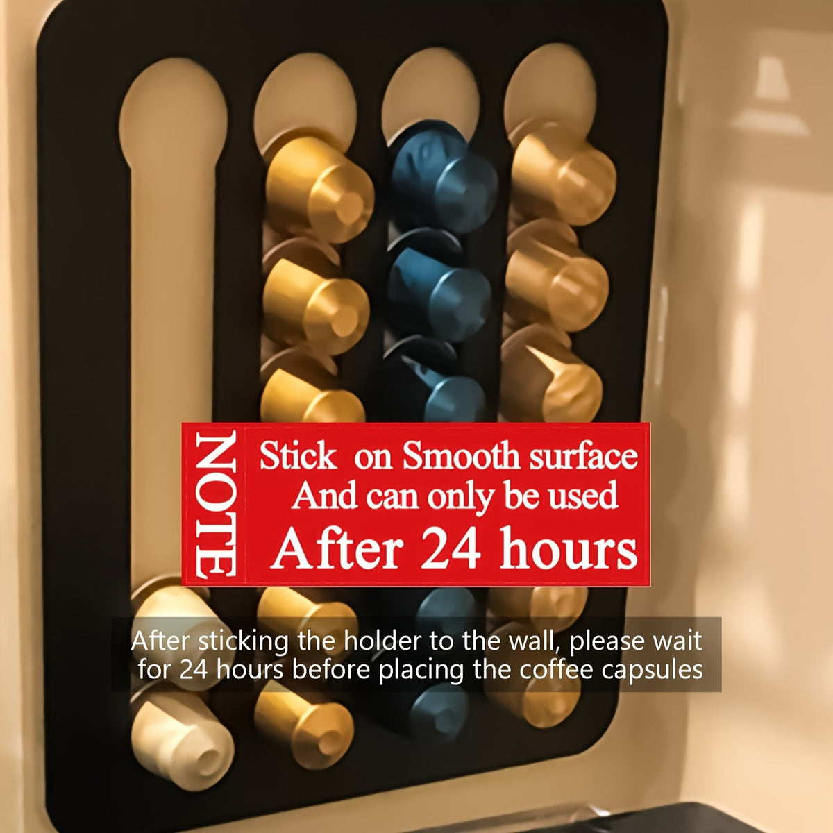 Coffee Capsule Holder Stand - Pod Storage Rack for 24/40 Capsules