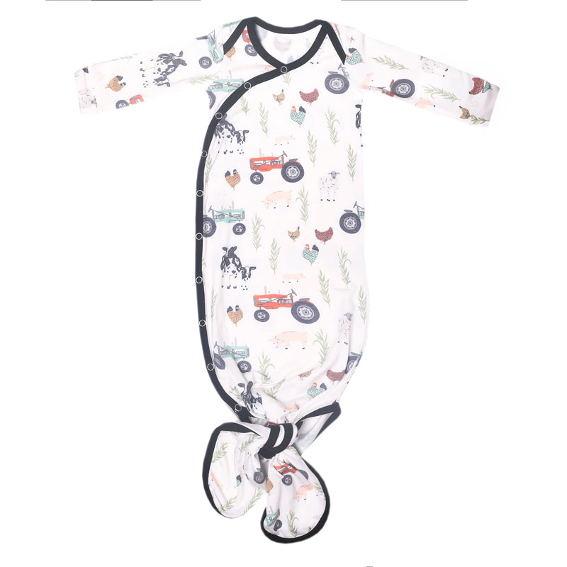 Copper Pearl Newborn Gown Jo