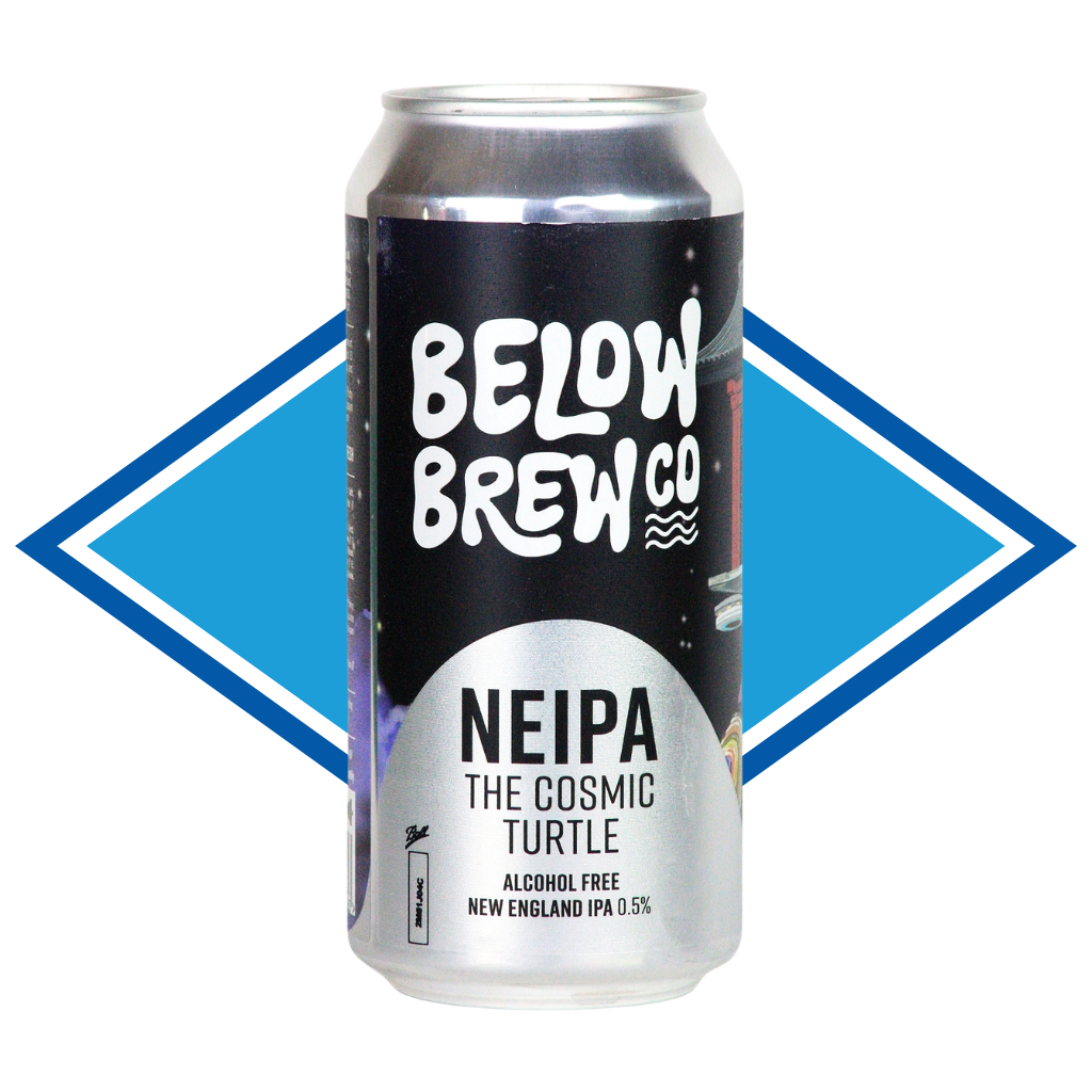 Below Brew The Cosmic Turtle Alcohol-Free NEIPA 440ml - 0.5% ABV