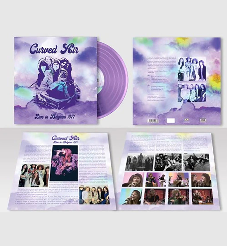 Curved Air – Live in Belgium, 1971 (Limited Edition 12-Inch Album on 180g Lilac Vinyl)
