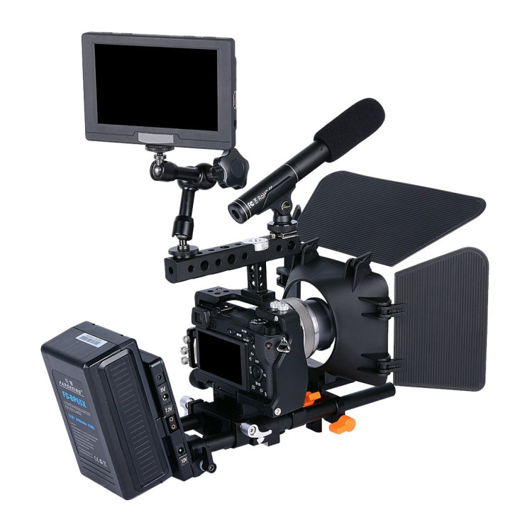 YELANGU YLG0905A Kamera-Video-Cage-Griff-Stabilisator für Sony A6000/A6300/A6400/A6500
