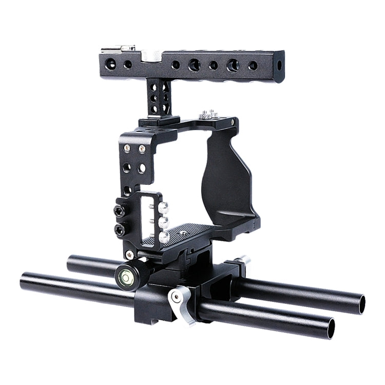 YELANGU YLG0905A Kamera-Video-Cage-Griff-Stabilisator für Sony A6000/A6300/A6400/A6500