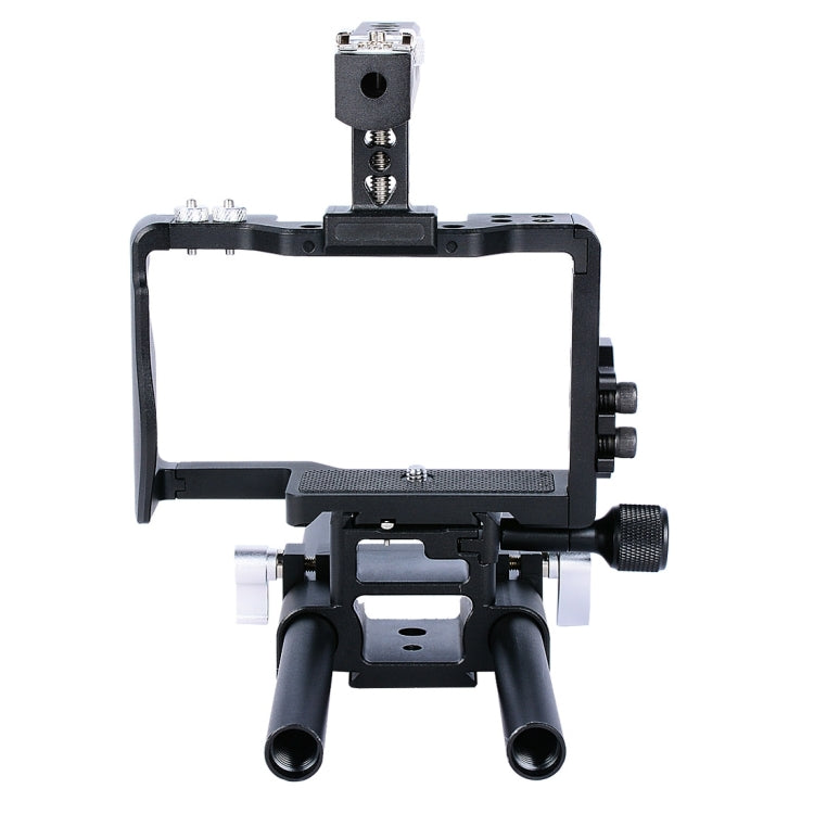YELANGU YLG0905A Kamera-Video-Cage-Griff-Stabilisator für Sony A6000/A6300/A6400/A6500