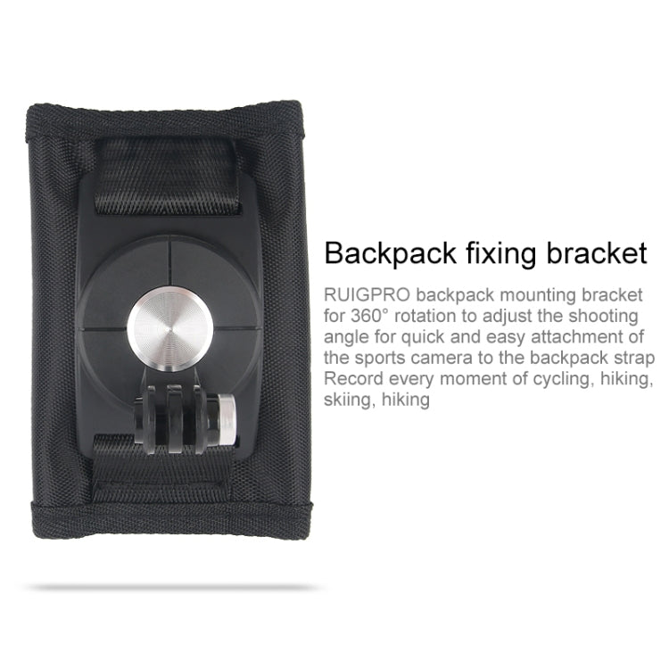 360° Rotating Quick Release Shoulder Strap Mount for GoPro, Insta360 & DJI Action Cameras