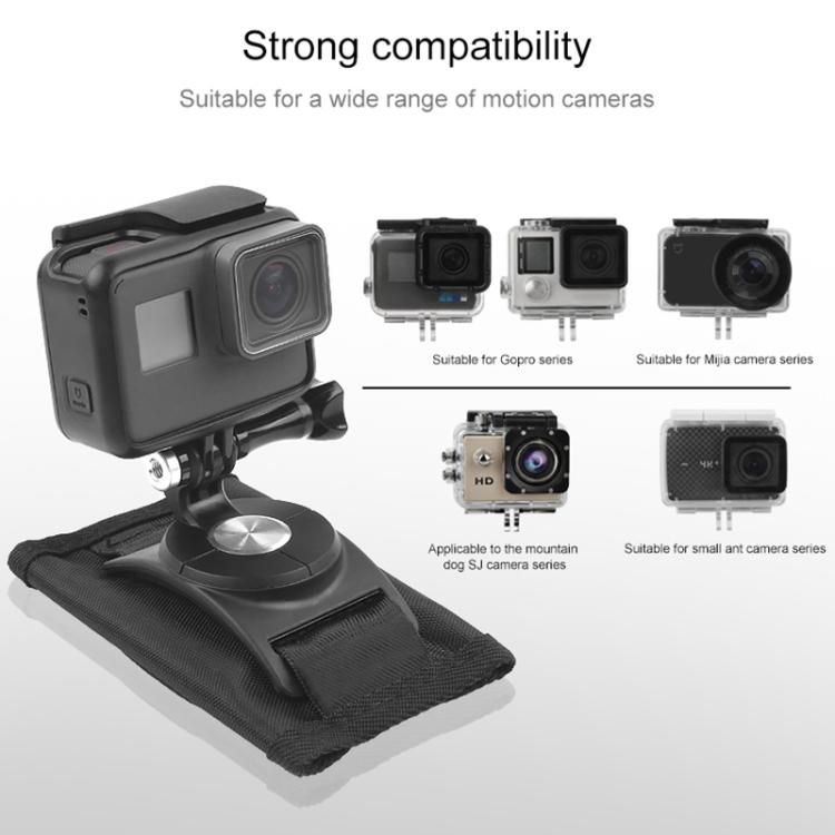 360° Rotating Quick Release Shoulder Strap Mount for GoPro, Insta360 & DJI Action Cameras