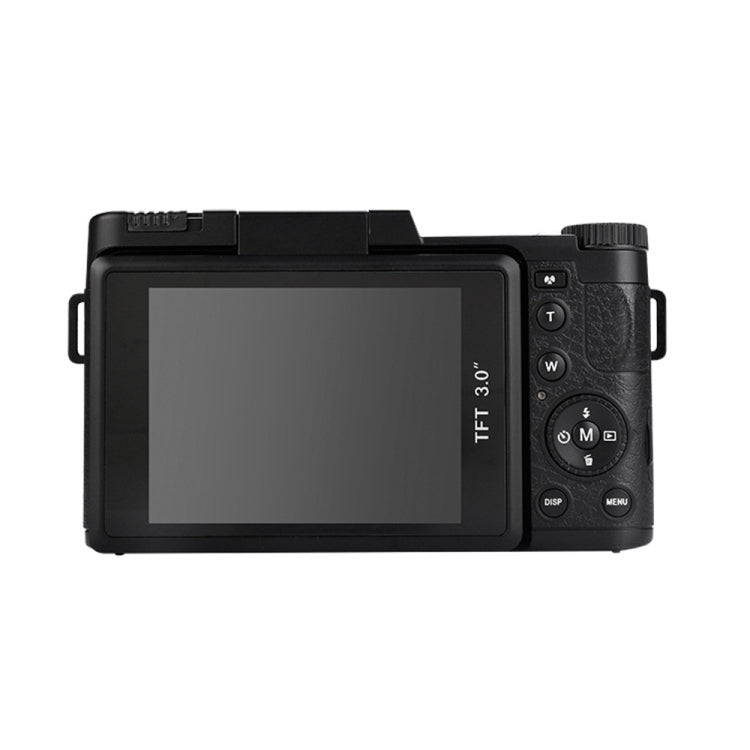 R2 2.7K Vlog-Kamera 4-fach Digitalzoom Kamera mit 3,0 Zoll Flip-Screen