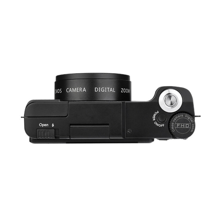 R2 2.7K Vlog-Kamera 4-fach Digitalzoom Kamera mit 3,0 Zoll Flip-Screen