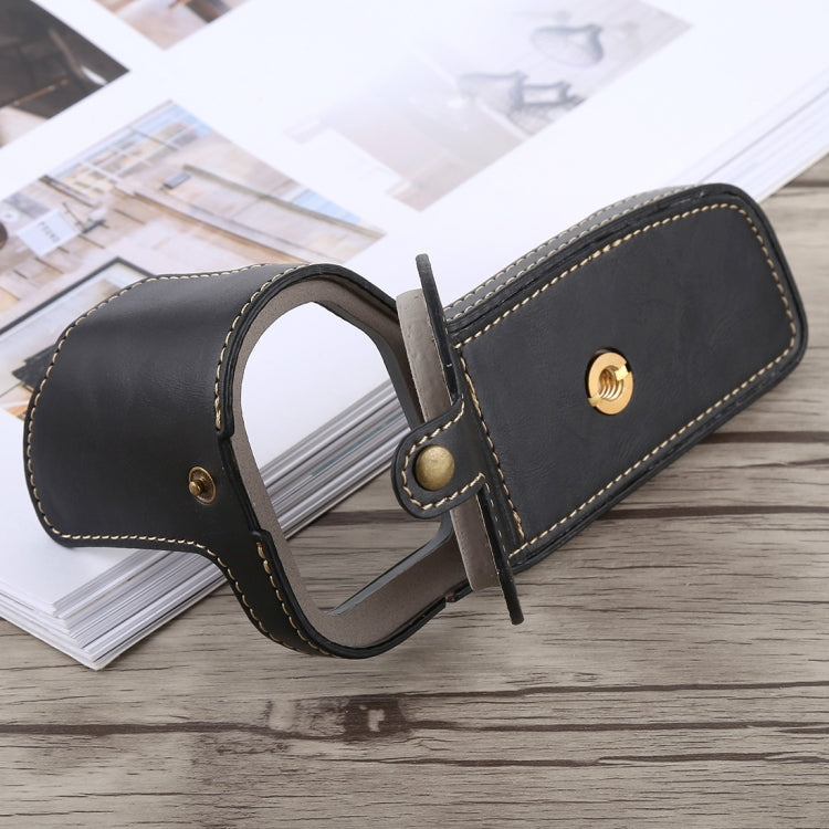 PU Leather Camera Half Case with ¼" Tripod Thread – Canon EOS 6D / 6D Mark II