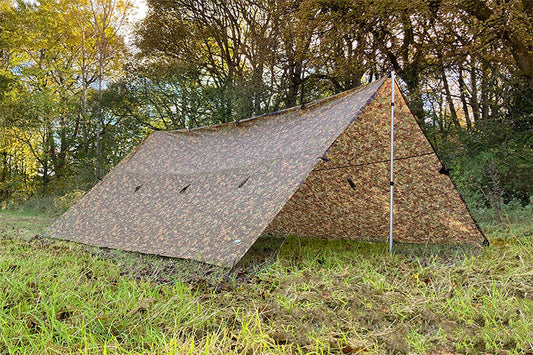 DD Tarp 5x5m – Multicamo | Large Group Shelter