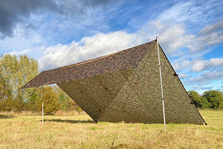 DD Tarp 5x5m – Multicamo | Large Group Shelter