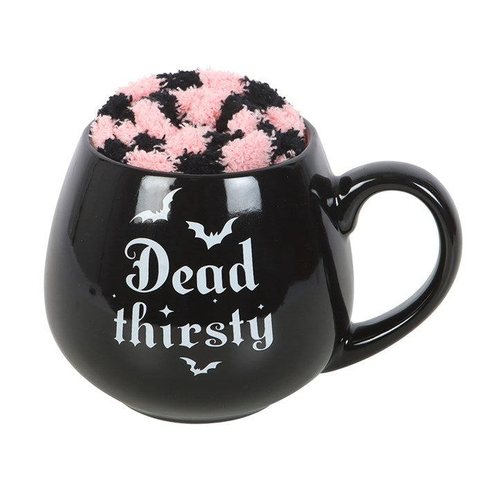 Dead Thirsty Mug and Socks Set