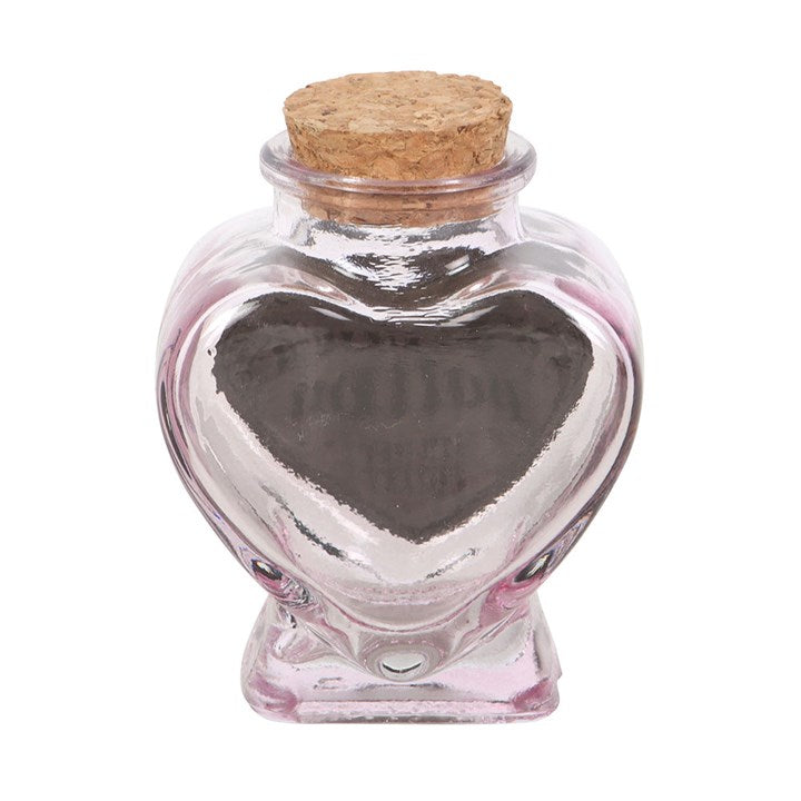 Love Potion Decorative Glass Heart Potion Bottle