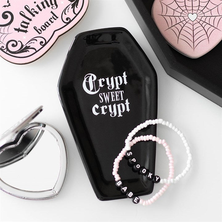 Crypt Sweet Crypt Coffin Trinket Tray