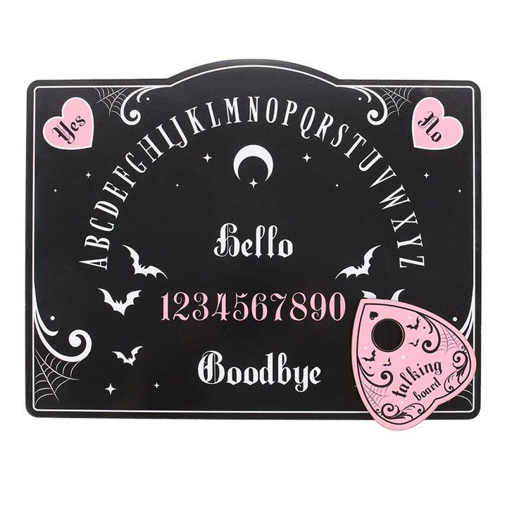 Pink and Black Talking Board