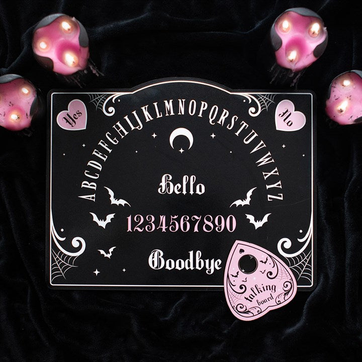 Pink and Black Talking Board