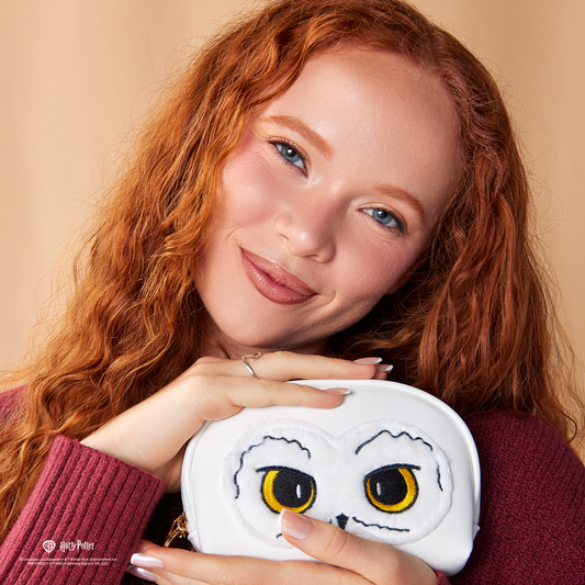 Harry Potter Hedwig™ Schminktasche mit Lippen- und Wangenbalsam und Schlüsselanhänger