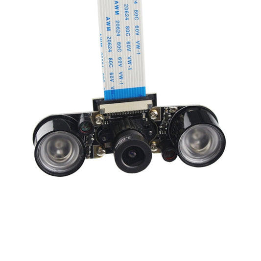 5MP OV5647 Night Vision Camera for Raspberry Pi – Adjustable Focal Length with IR Lights