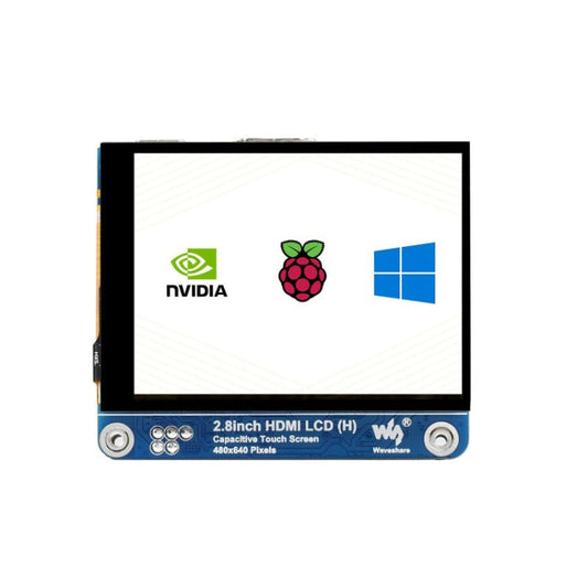 Pantalla LCD HDMI IPS (H) de 2.8 pulgadas 480x640 de Waveshare con laminado completo