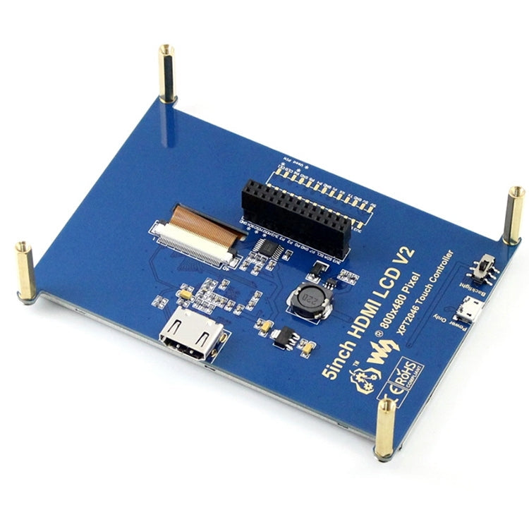 5" HDMI LCD Touchscreen 800×480 for Raspberry Pi