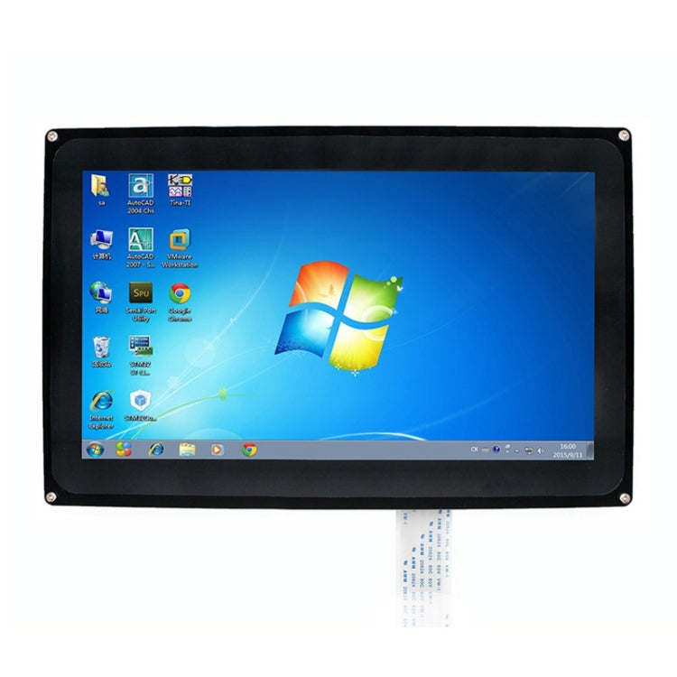 Waveshare 10.1" HDMI LCD Touchscreen with Case – 1024×600, Multi-Platform