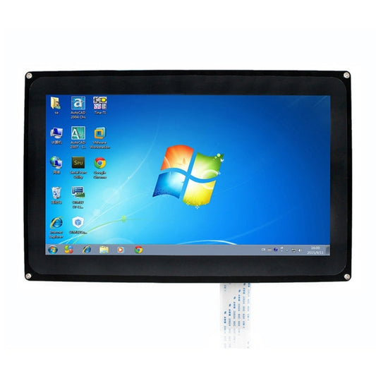 Waveshare 10.1" HDMI LCD Touchscreen with Case – 1024×600, Multi-Platform