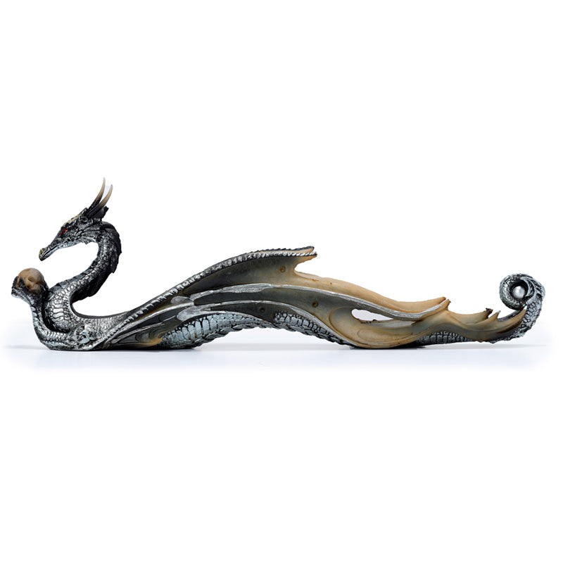 Shimmering Dragon Ashcatcher Incense Stick Burner