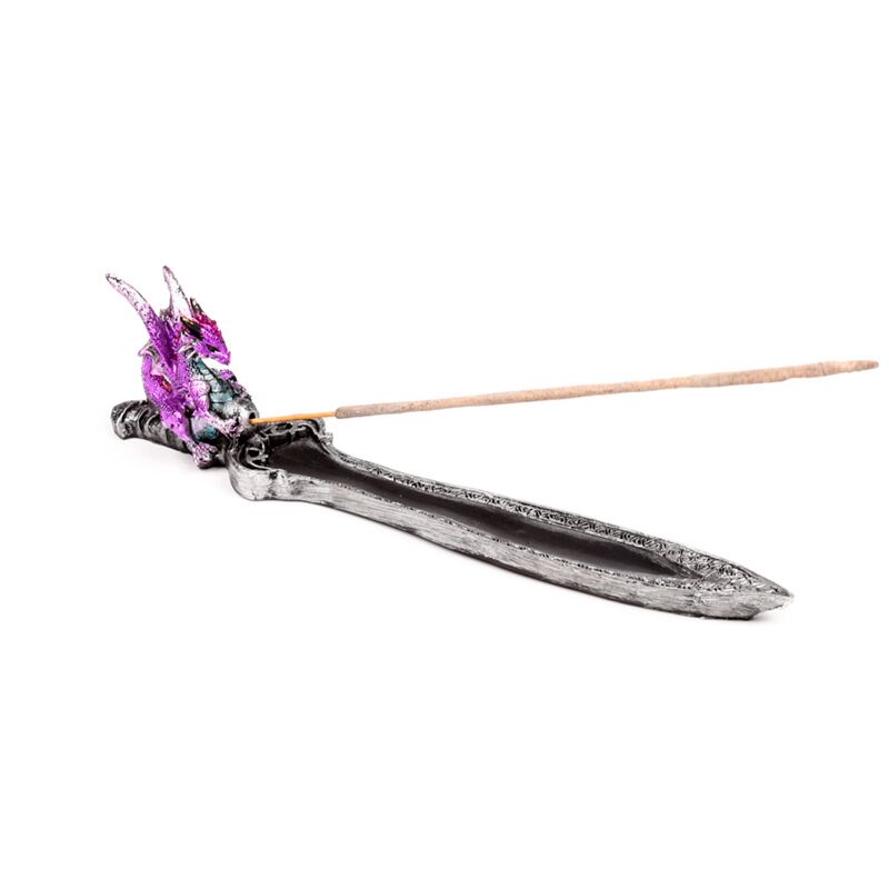 Dark Legends Mini Amethyst Dragon Incense Stick Burner