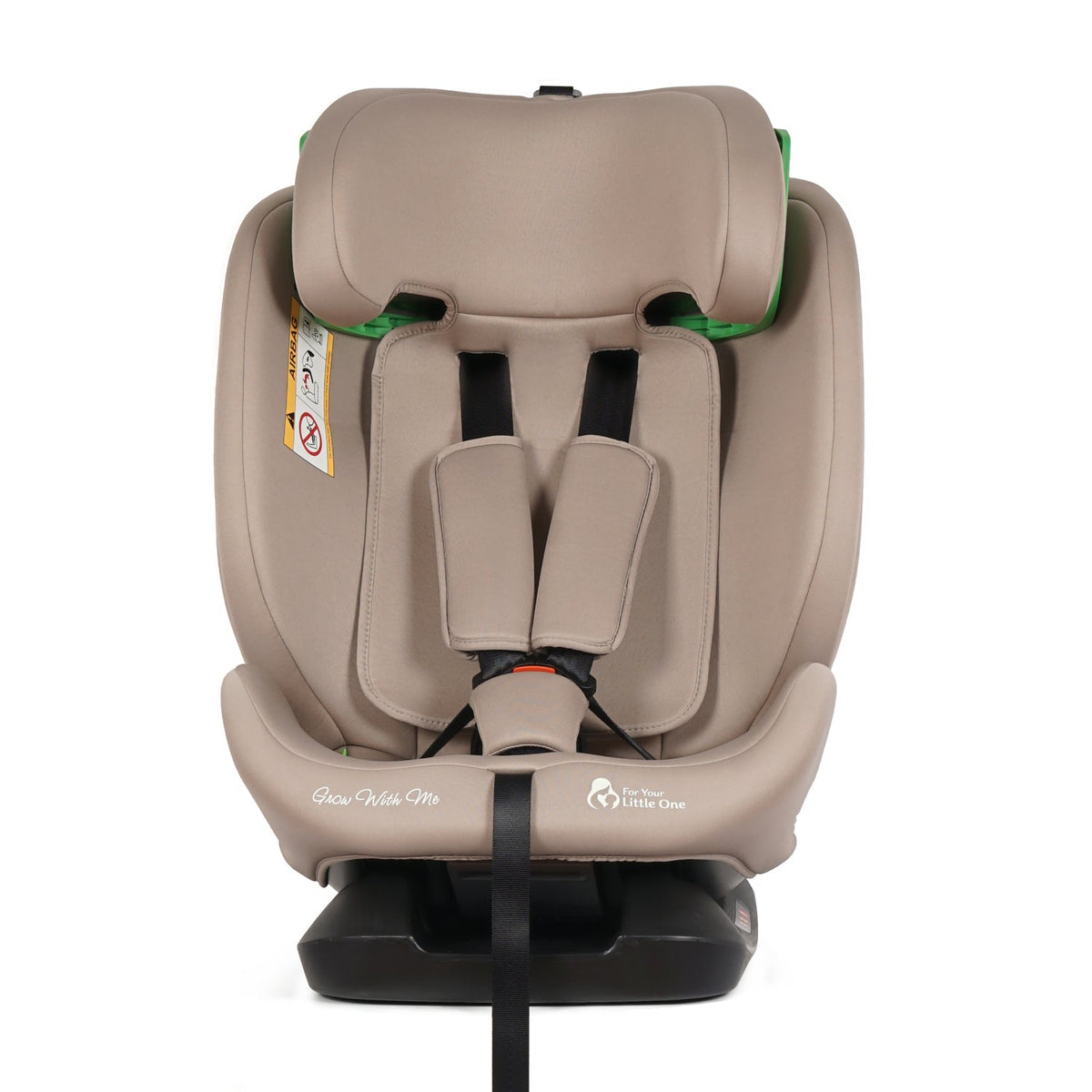 For Your Little One GrowWithMe 0/1/2/3 i-Size Car Seat - Latte Beige (Birth-12 Years)