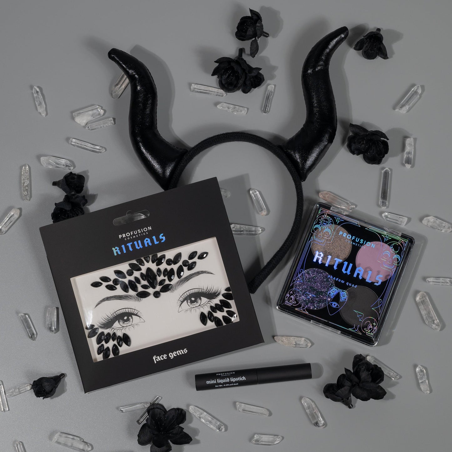 Profusion Cosmetics Rituals 4-Piece Complete Look Set – Vegan & Cruelty Free