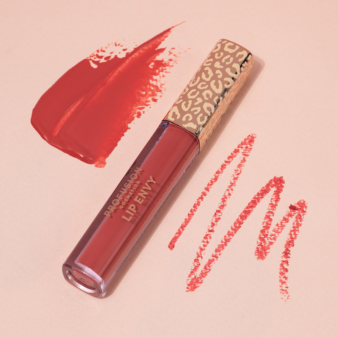 Dúo de brillo labial de alto brillo Lip Envy y delineador de labios satinado | Profusion Cosmetics