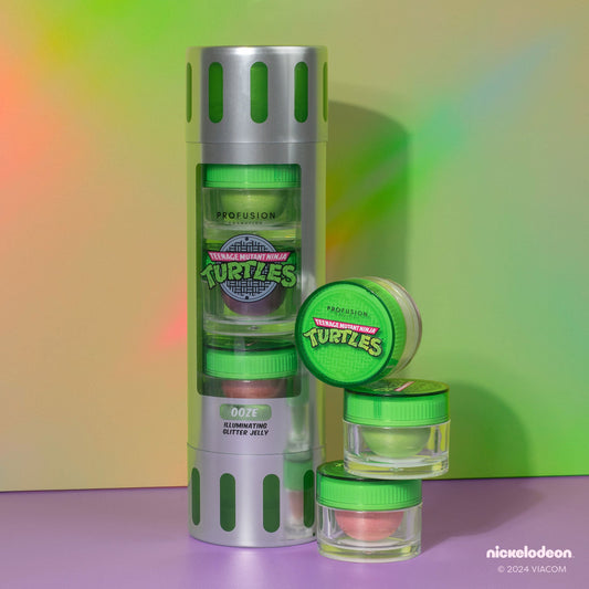 TMNT Ooze Illuminating Glitter Jelly | Eyes, Face & Body | Vegan & Cruelty-Free