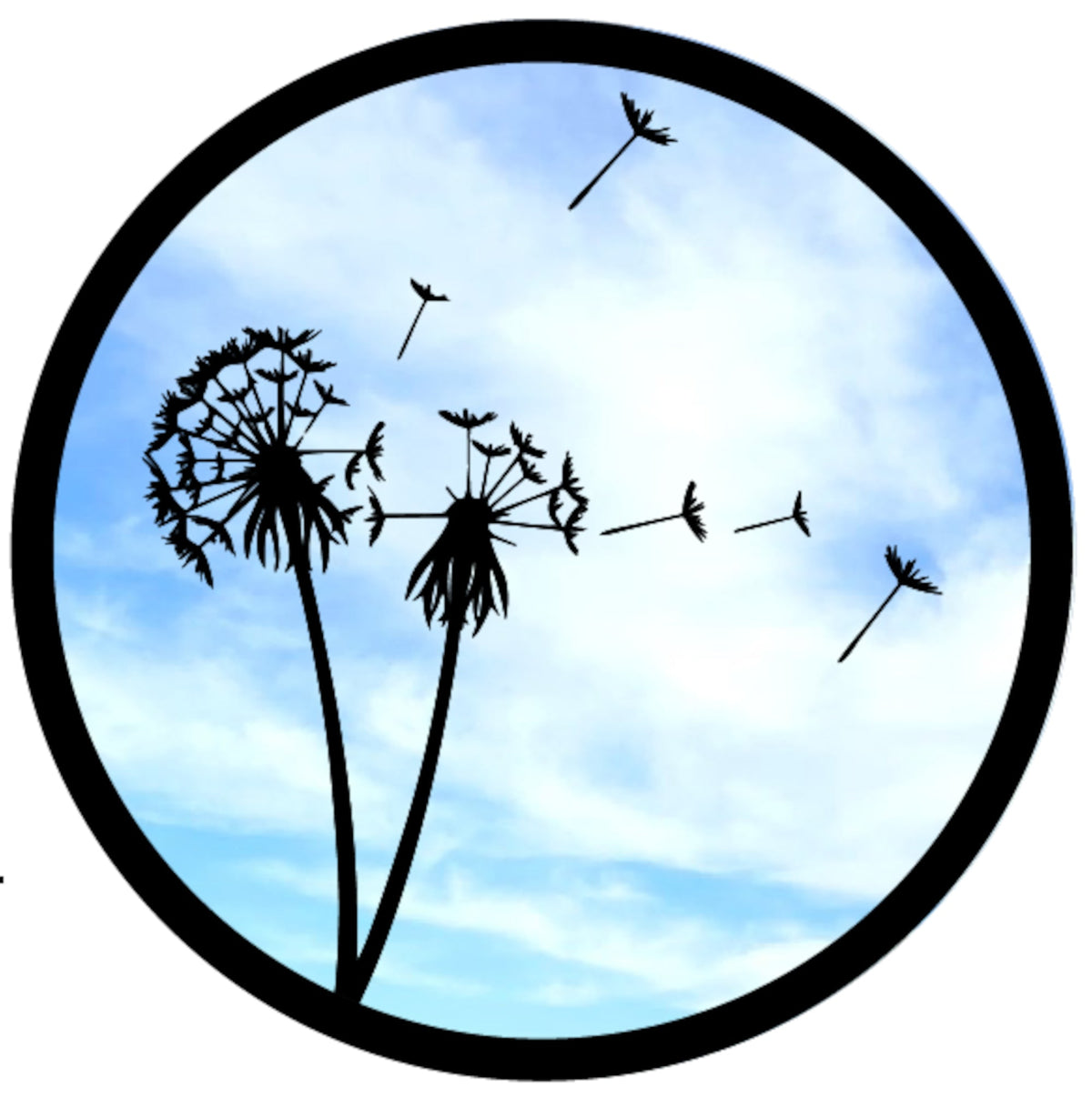 Dandelion Garden Mirror