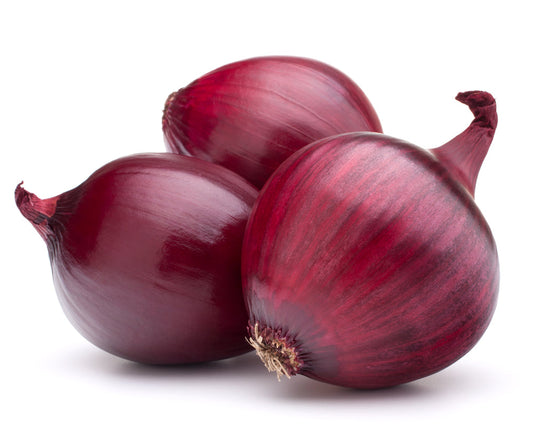 Fresh Red Onion | Sold Individually | Nearly Naked Veg