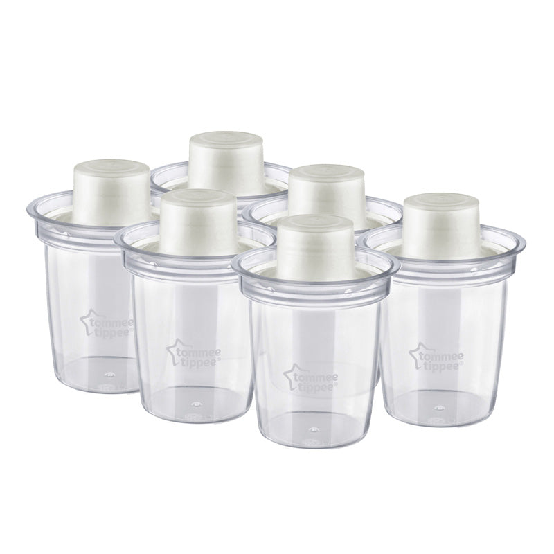 Tommee Tippee Closer to Nature Milk Powder Dispensers – Pack of 6