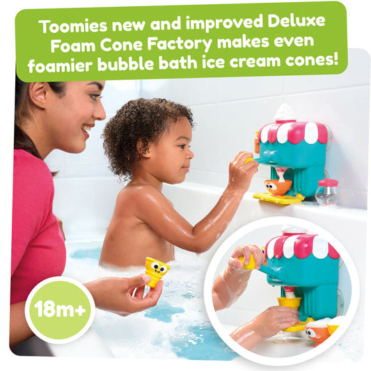 Tomy Toomies Foam Cone Factory Deluxe Bath Toy