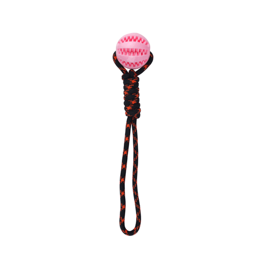 Dog Rope Toy with Treat Ball
