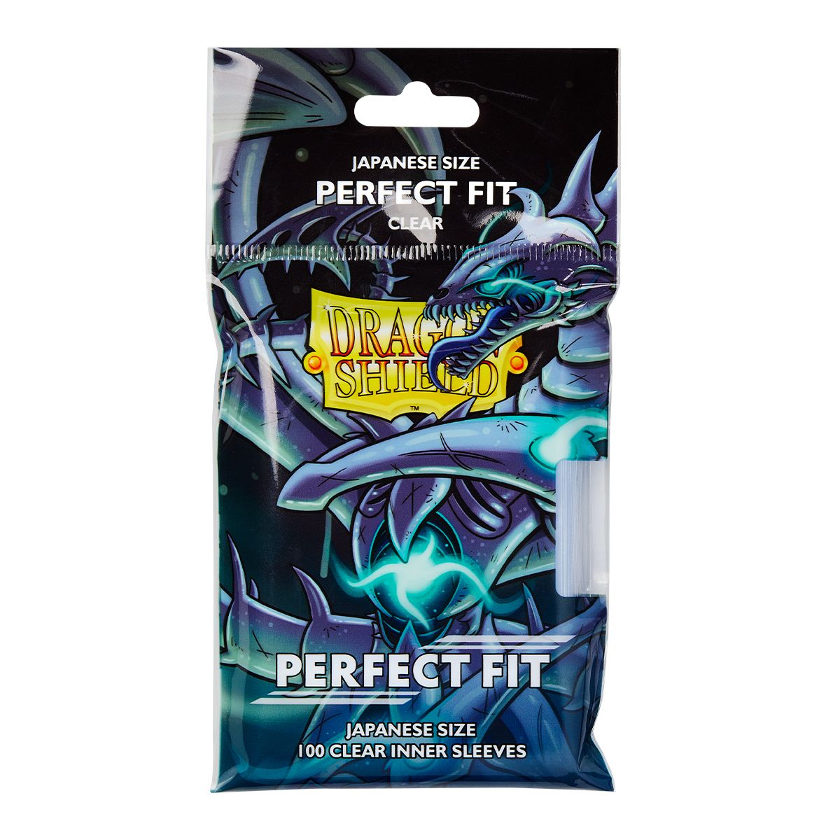 Dragon Shield Japanese Size Perfect Fit Inner Sleeves - Clear (100 Sleeves)