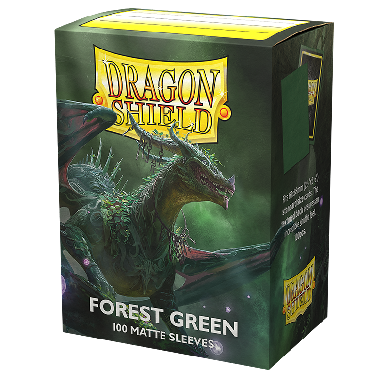 Dragon Shield Standard Matte Forest Green Sleeves (100)