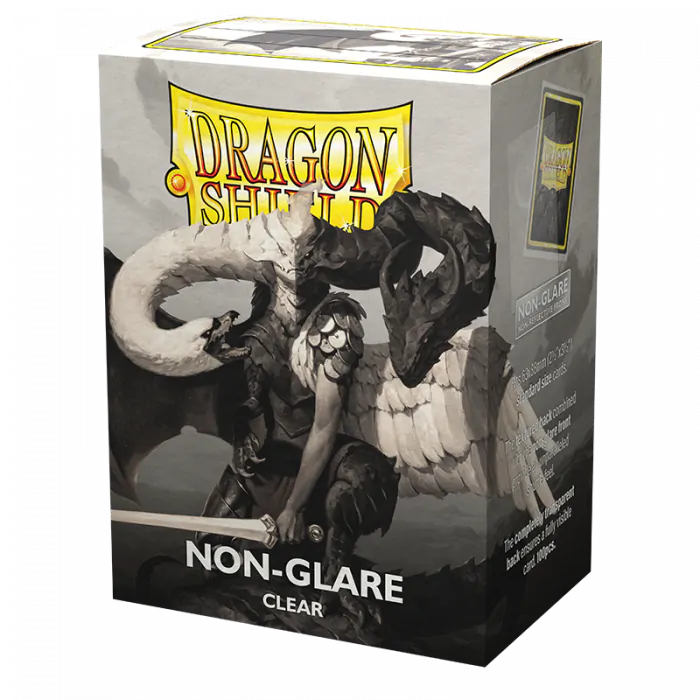 Dragon Shield Standard Matte Non-Glare Clear V2 Sleeves (100)