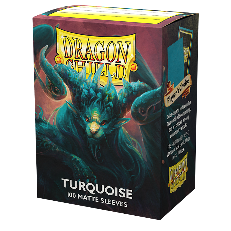 Dragon Shield Player's Choice Sleeves - Turquoise (100)