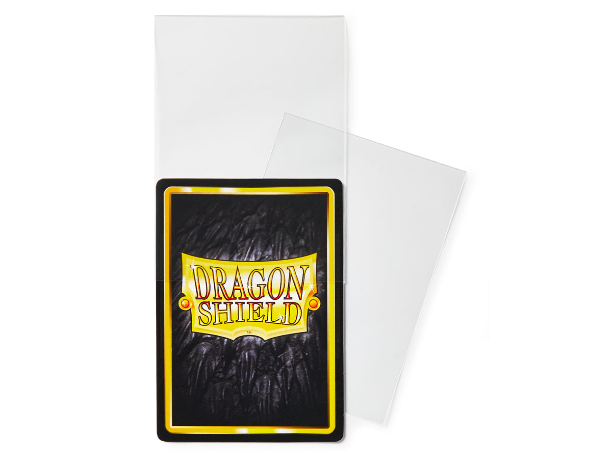 Dragon Shield Standard Perfect Fit Sleeves - Clear/Clear (100 Sleeves)