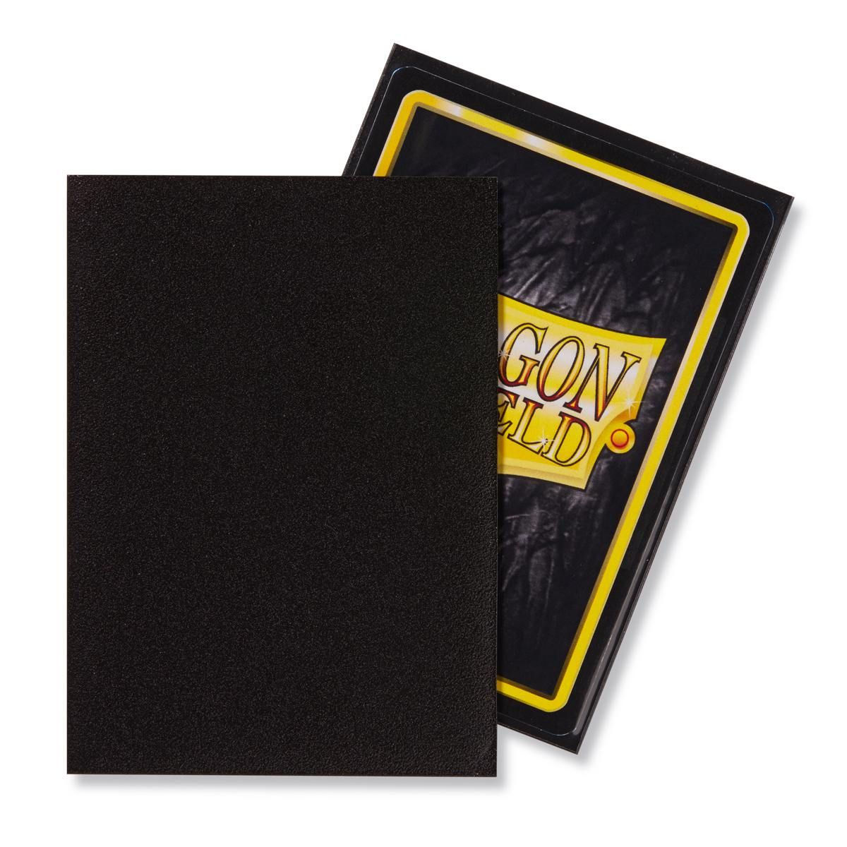 Dragon Shield Standard Sleeves - Matte Black (100 Sleeves)