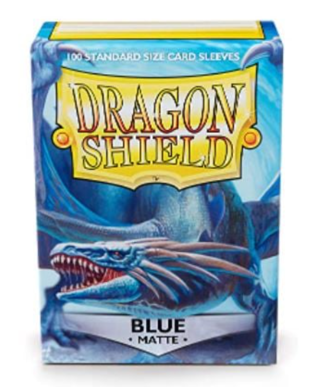 Dragon Shield Standard Matte Sleeves - Blue (100pk)