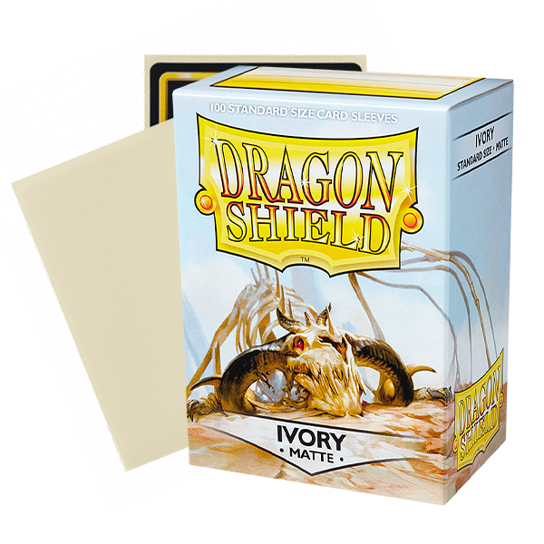 Dragon Shield Standard Matte Ivory Sleeves (100)