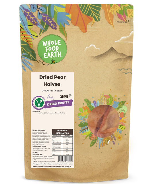 Dried Pear Halves | Natural Sun-Dried Pears | Bulk Sweets UK