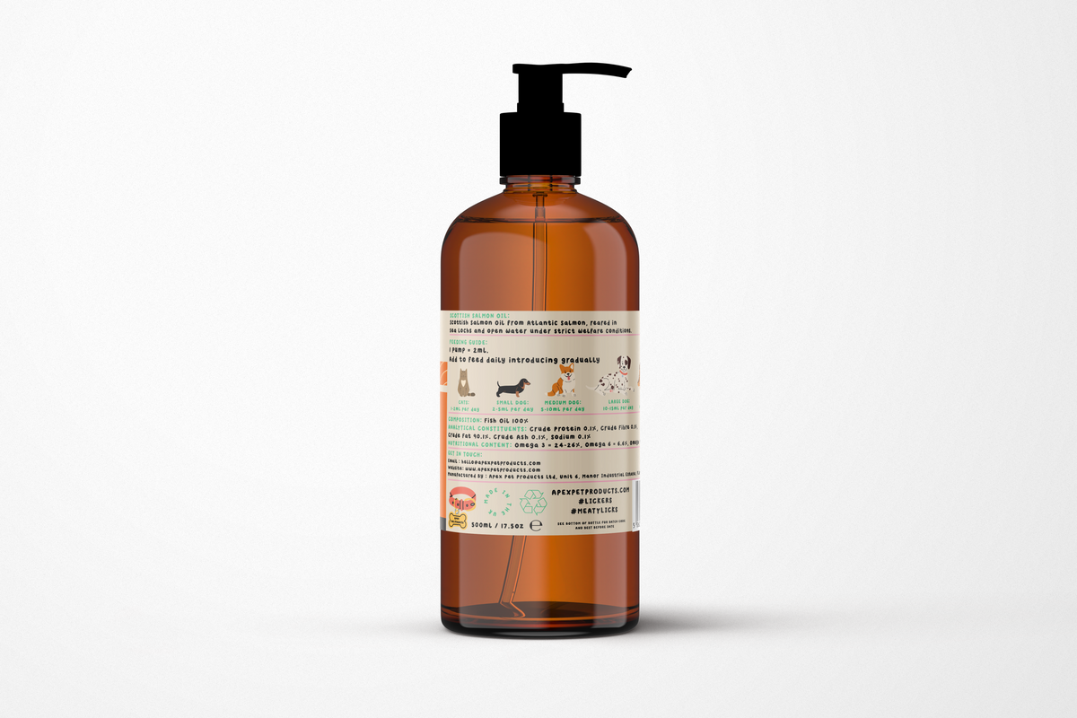 Scottish Salmon oil for cats & dogs 500ml