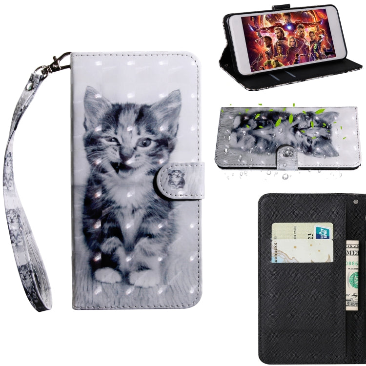 Xiaomi Redmi Note 7 Pro 3D Pattern Flip Wallet Case – TPU & PU Leather