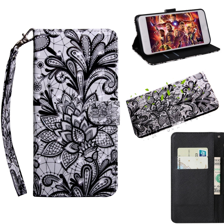Xiaomi Redmi Note 7 Pro 3D Pattern Flip Wallet Case – TPU & PU Leather