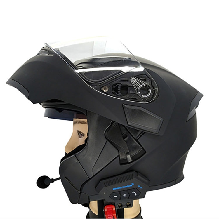 BT12 Motorcycle Helmet Bluetooth Headset – Wireless Intercom & Music