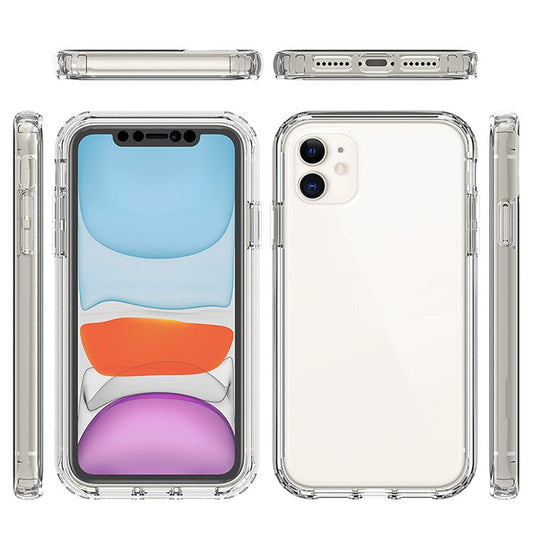 Funda protectora a prueba de golpes de PC+TPU con cambio gradual de dos colores de alta transparencia, colores caramelo, para iPhone 11, para iPhone 11 Pro, para iPhone 11 Pro Max, para iPhone SE 2022 / SE 2020 / 8 / 7, para iPhone 6 Plus / 6s Plus